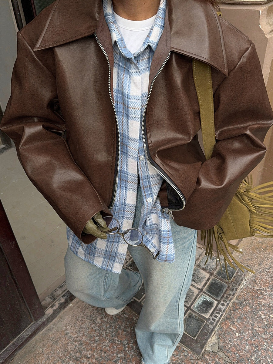 Florence - Veste en cuir