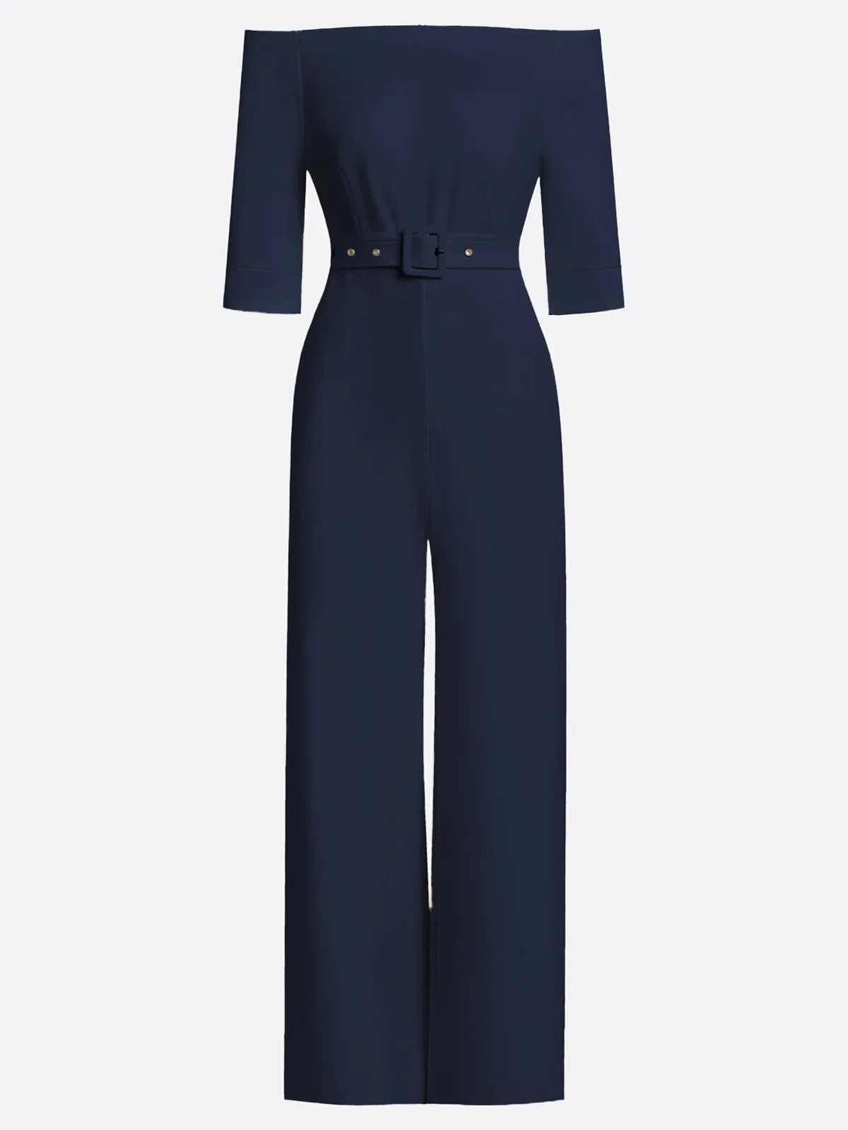 CannesCouture™ |  Combinaison à manches courtes et épaules dénudées