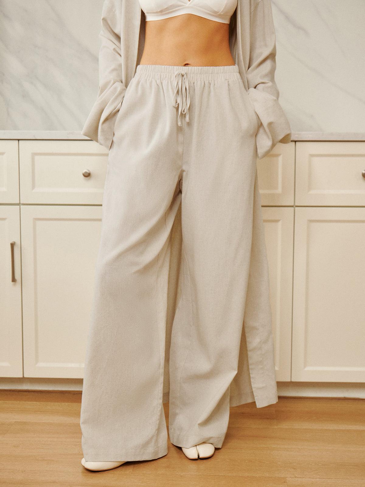 Lina - Pantalons en Coton