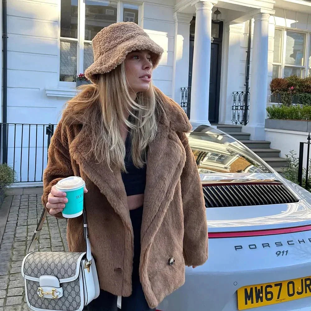 Marianne - veste en peluche