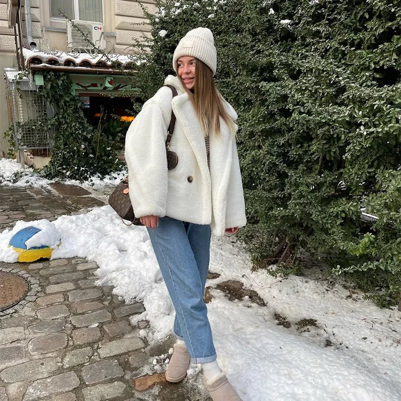 Marianne - veste en peluche